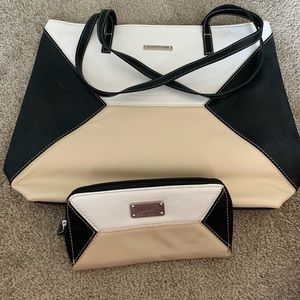 Nine West Bag & Matching Wallet